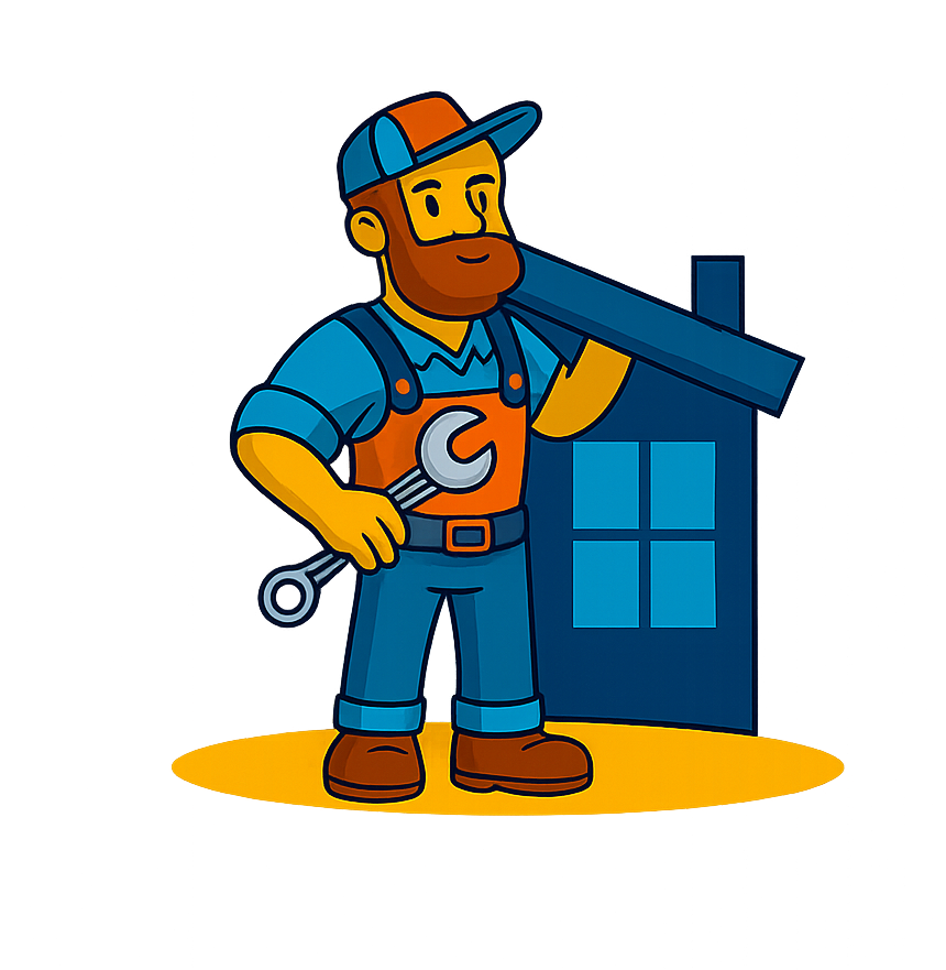 Alecci Haustechnik – Männchen Logo